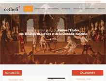 Tablet Screenshot of cethefi.org